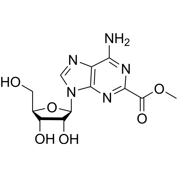 Methyl 6-amino-9-β-D-ribofuranosyl-9H-purine-2-carboxylate 70255-70-8